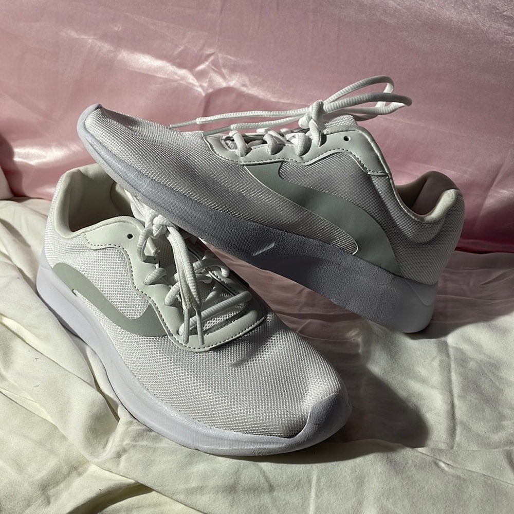 All White Sneakers